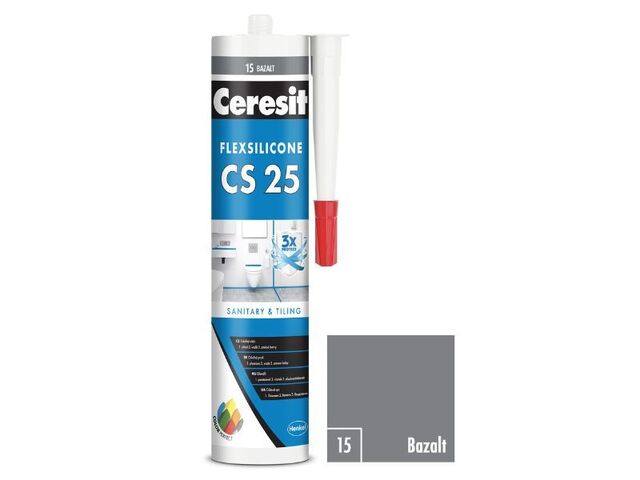 Obrázek produktu Silikon sanitární CS 25 Bazalt 280ml