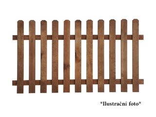 Plot laťkový MUSTANG, impreg. hnědá borovice, 100x180cm