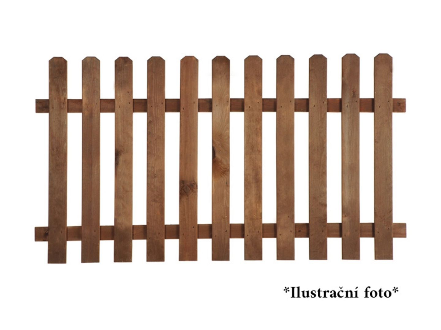 CERLAND Plot laťkový MUSTANG, impreg. hnědá borovice, 100x180cm