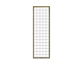 Mříž na popínavé rostliny HOYA, ocelová síť, impreg. borovice, 40x180cm