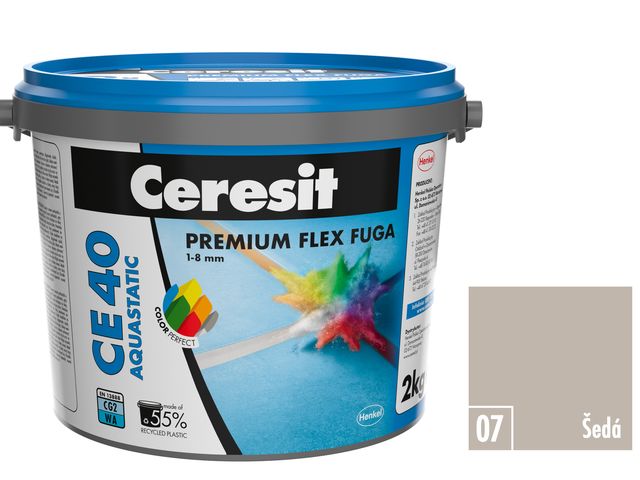 Obrázek produktu Hmota spárovací CE 40 Šedá 2kg