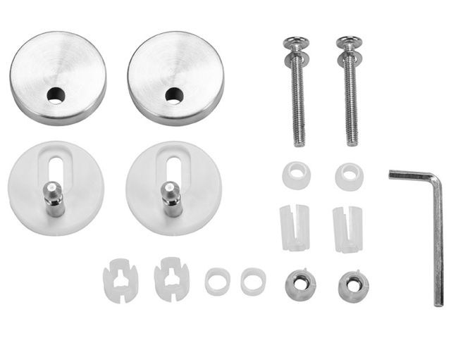 Obrázek produktu Set montážní k WC sedátku Casal, Astro, Třeš. květ, Orchidej, Moř. hvězda