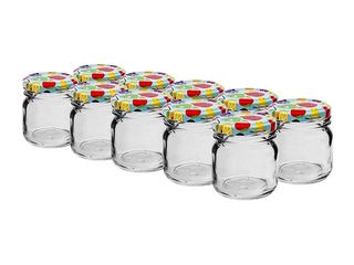 Sklenice zavařovací TWIST 30 ml s víčkem, 10 ks ve fólii