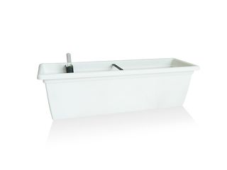 Truhlík samozavlažovací Magnolie 2Smart 60 cm bílá