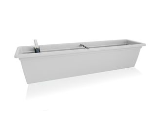 Truhlík samozavlažovací Magnolie 2Smart 80 cm bílá