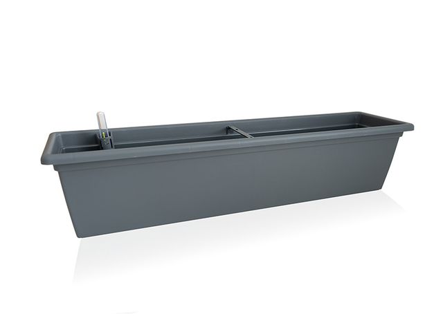 Obrázek produktu Truhlík samozavlažovací Magnolie 2Smart 80 cm kamenná šedá