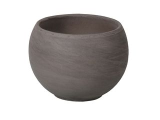 Květník LUNA KOULE BASALT keramický impregnovaný pr.27x20cm