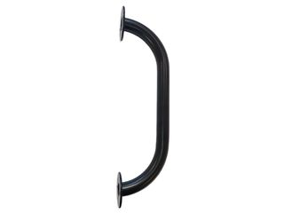 Madlo koupelnové 38 cm, Ø 22 mm, kovové/komaxit černé