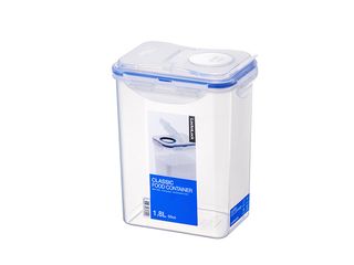 Dóza na potraviny LOCK 1,8l, plast, 15,1x1x18,5 cm