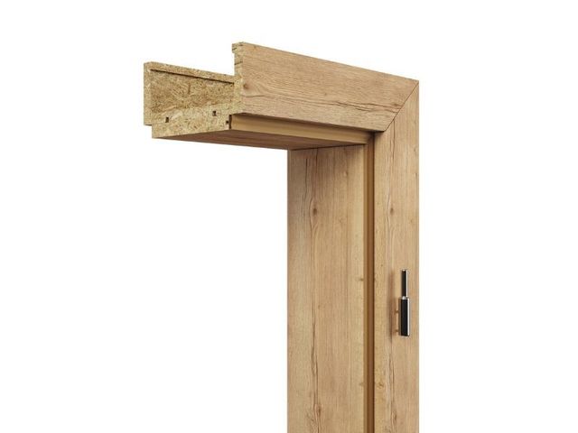 Obrázek produktu Zárubeň obložková N dub halifax solo struktur 80P, 150mm