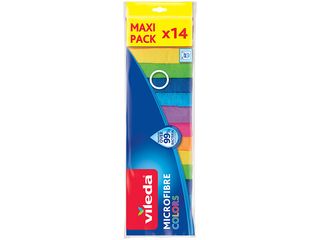 Mikrohadřík Colors Vileda 14 ks