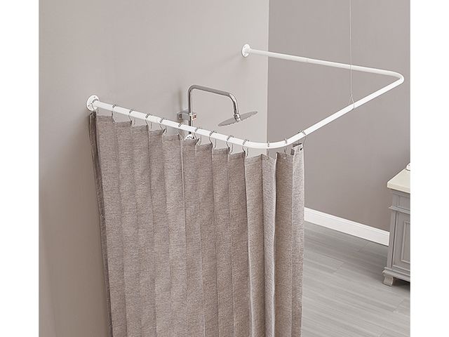 Obrázek produktu Tyč rohová/U sprchová 90x90x90cm, bílá