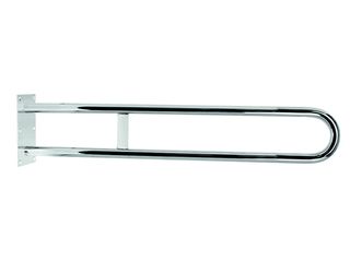Madlo dvojité 844mm, pevné, kartáčovaná nerez