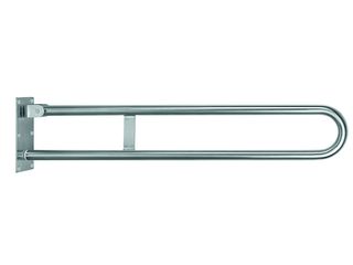 Úchyt dvojitý 852mm, sklopný, kartáčovaná nerez
