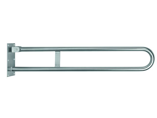 Obrázek produktu Úchyt dvojitý 852mm, sklopný, kartáčovaná nerez