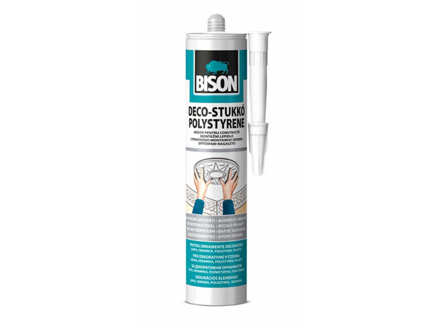 Lepidlo Bison Deco, na polystyren, 470 g