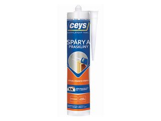 Tmel Akryl na spáry a praskliny, šedý matný 280 ml