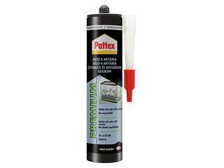 Silikon Pattex Sklo a akvária transparentní 280 ml