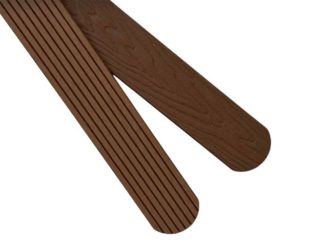 Obrázek produktu Plotovka WPC GUTTAFENCE 3D original wood, oblý konec (dekor/drážky) 12x80x1000mm