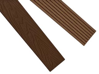 Plotovka WPC GUTTAFENCE 3D original wood, rovný konec (dekor/drážky) 12x80x1000mm