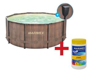 Bazén Florida TEAK + Marimex start 0,9kg 421761 ZDARMA