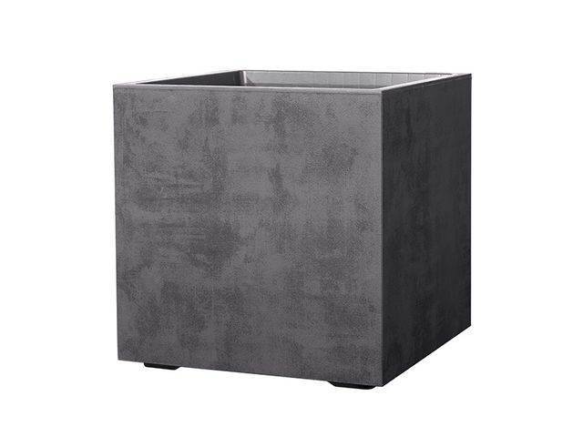 Obrázek produktu Květináč Millennium hranatý antracit 49 x 49 x 49 cm s kolečky