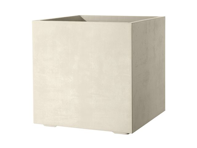 Obrázek produktu Květináč Millennium hranatý Perla bílý 39 x 39 x 39 cm