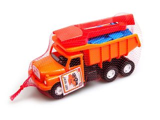 Tatra 148 celooranžová 30 cm (2ks bábovek,hrabičky,lopatička)