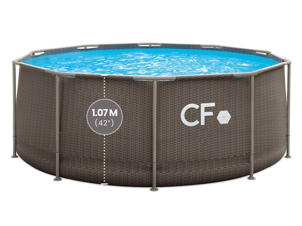Bazén CF FRAME ratan - 305 x 107 cm. EAN: 4894906065630