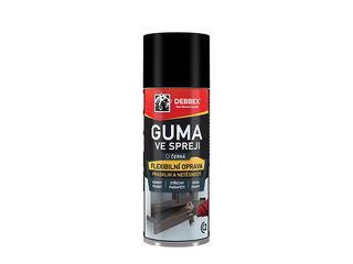 Guma ve spreji Debbex černá 400ml