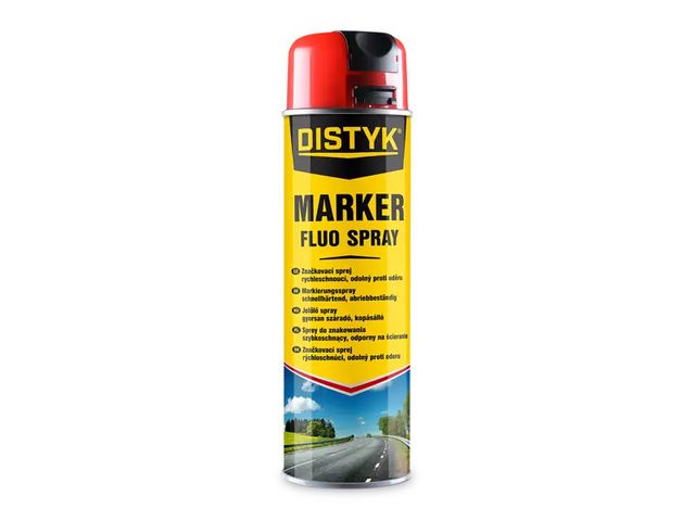 Obrázek produktu Sprej značkovací Marker fluo žlutý 500ml