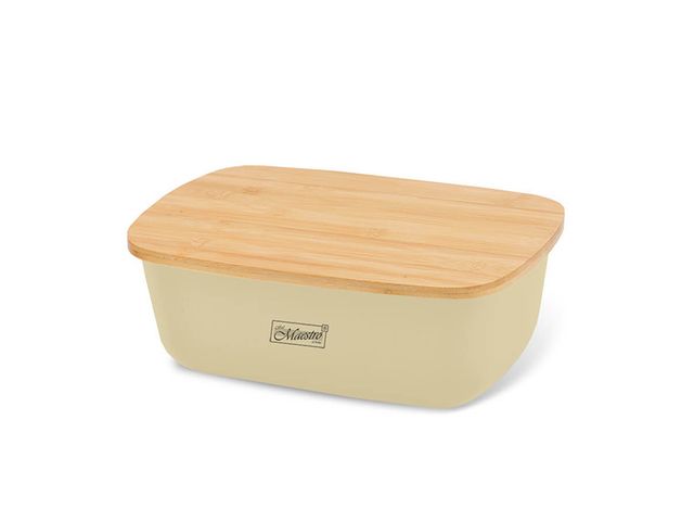 Obrázek produktu Chlebník s prkénkem, MR-1776 I, slonová kost