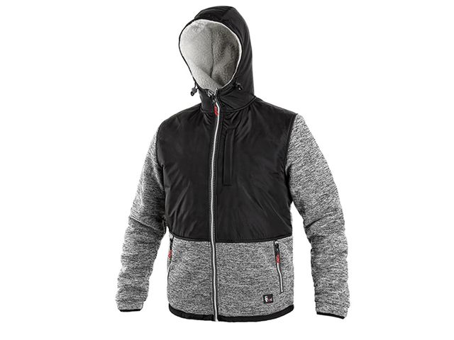 Obrázek produktu Bunda pánská CARSON z pleteniny, teplou podšívkou, L