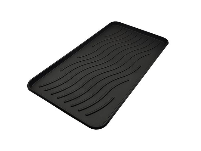 Obrázek produktu Odkapávač na obuv, 38x78 cm, černý