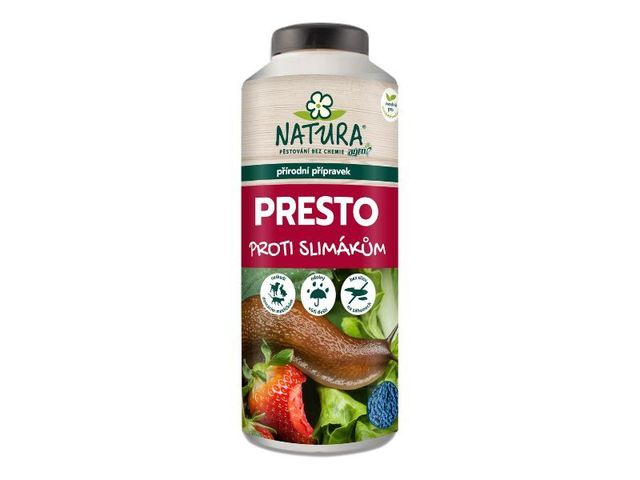Obrázek produktu NATURA PRESTO na slimáky a plzáky, 920 g plast.láhev