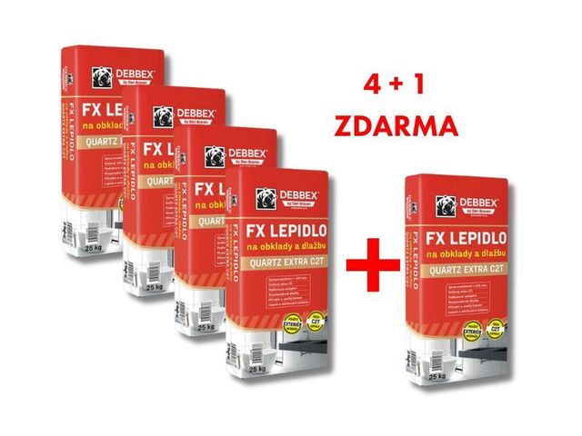 Obrázek produktu Lepidlo Quartz Extra FX C2T 25kg 4+1 ZDARMA