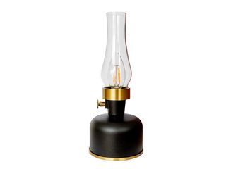 Svítidlo stolní dobíjecí Oliva 2,5W, 20-200lm, 1800K, IP44 USB-C černé