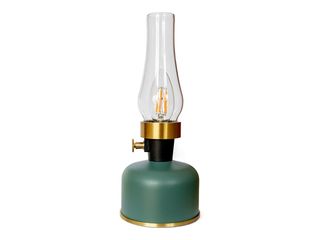 Svítidlo stolní dobíjecí Oliva 2,5W, 20-200lm, 1800K, IP44 USB-C zelená