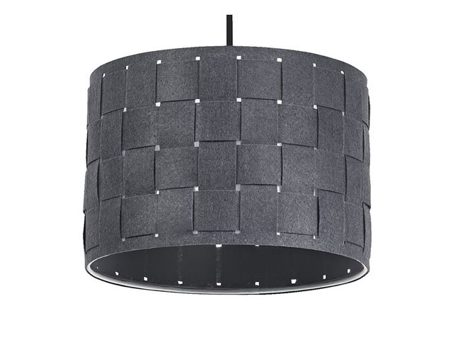 Obrázek produktu Svítidlo závěsné Decor 280mm, šedé, plsť/ocel, objímka E27