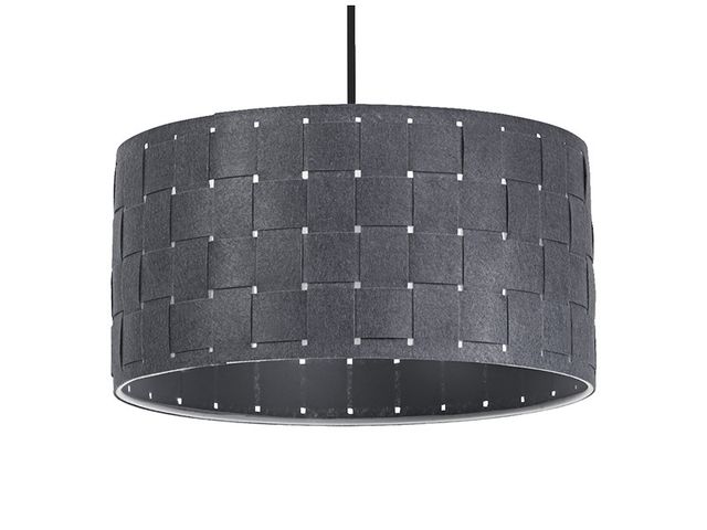 Obrázek produktu Svítidlo závěsné Decor 380mm, šedé, plsť/ocel, objímka E27
