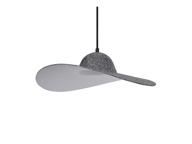 Obrázek produktu Svítidlo závěsné Decor šedé, plsť/ocel, objímka E27