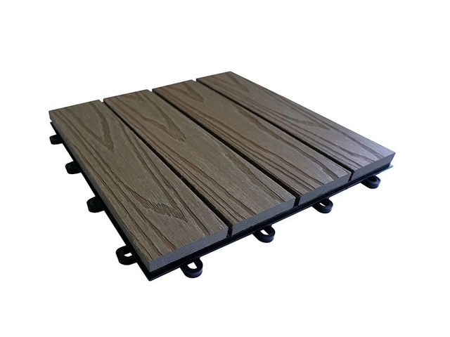Obrázek produktu Dlaždice terasová WPC COEX, písková, 30x300x300mm