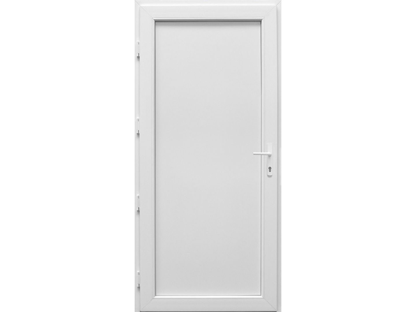CanDo Dveře vchodové vedlejší plastové ZALA, bílé, levé, 98x208cm