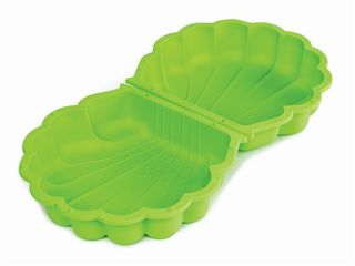 Pískoviště / bazének Mušle s krytem - 2 ks - zelená