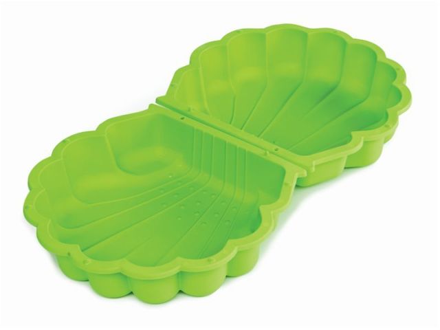 Obrázek produktu Pískoviště / bazének Mušle s krytem - 2 ks - zelená