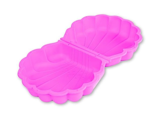 Obrázek produktu Pískoviště / bazének Mušle s krytem - 2 ks - růžová