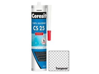 Silikon sanitární CS 25 Express transparent 280ml