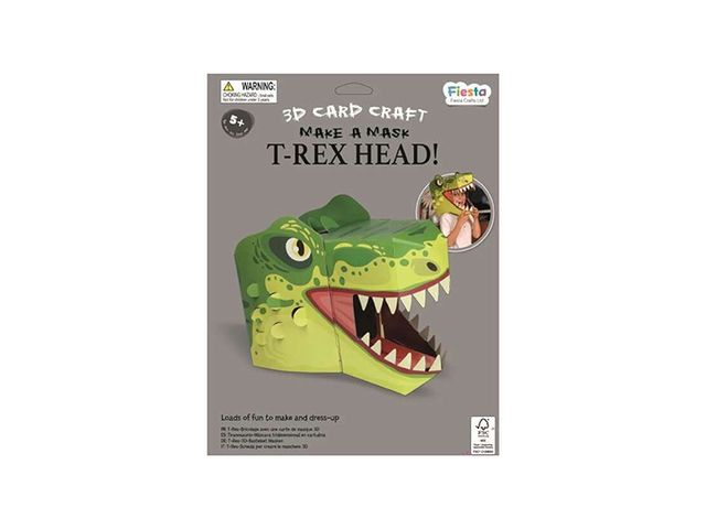 Obrázek produktu Maska 3D Fiesta Crafts, T-REX