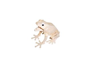 Puzzle dřevěné 3D Woodcraft, žába