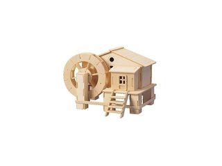 Puzzle dřevěné 3D Woodcraft, vodní mlýn